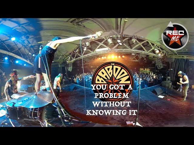 The Baboon Show "You Got a Problem Without Knowing It" @ Razzmatazz 2 (11/10/2018) 360 Stage Invader