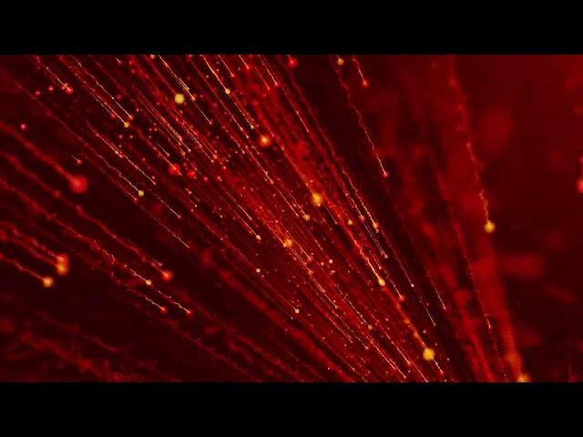 Raining Fire Particles - Motion Graphics Animated HD Background Video