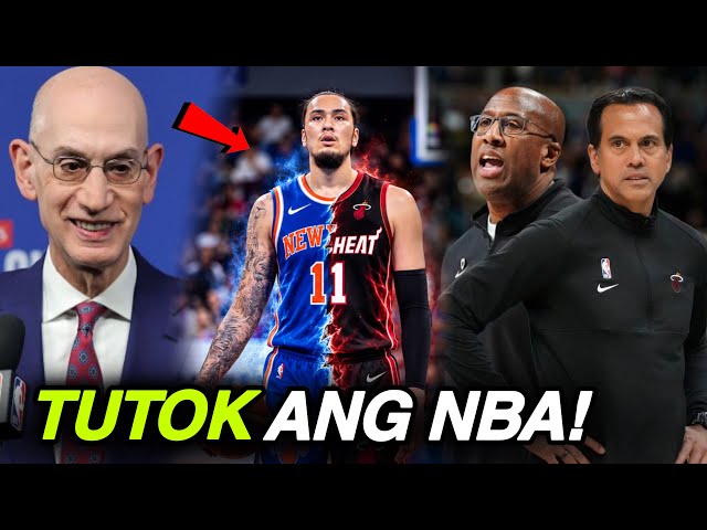 TINUTUTUKAN NA NG NBA SI KAI SOTTO! Knicks at Miami! Sino ang mas matimbang?!