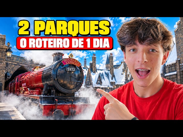 ROTEIRO DE 2 PARQUES DA UNIVERSAL EM UM DIA