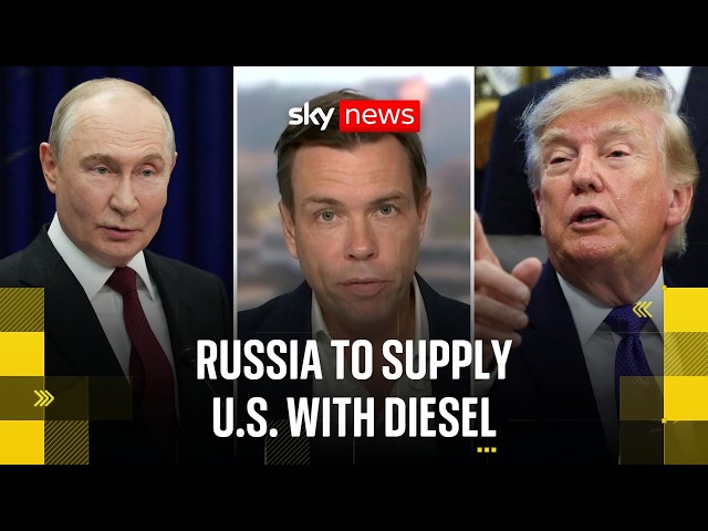 Shock as Trump announces deal that will see Russia supply the US with diesel