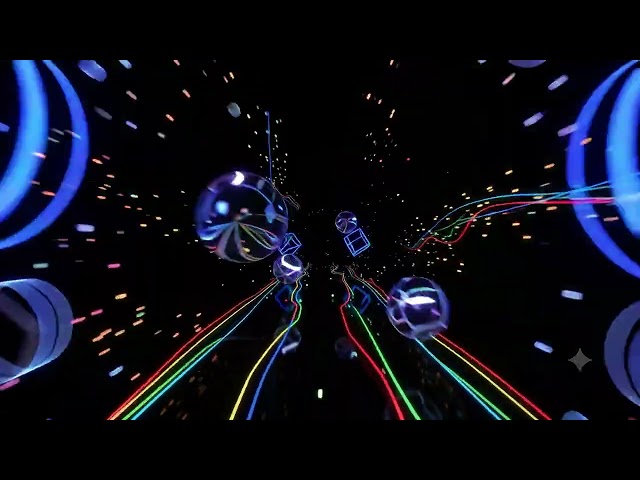 Ultimate RGB Mayhem 🔥🌈 | Extreme 3D Neon DJ VJ Loop 4K UHD Cosmic VJ Studio! ✨