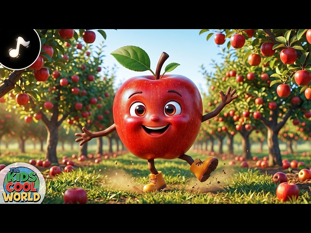 Learn to Spell APPLE! 🍎 Animal Phonics & Spelling Song for Kids