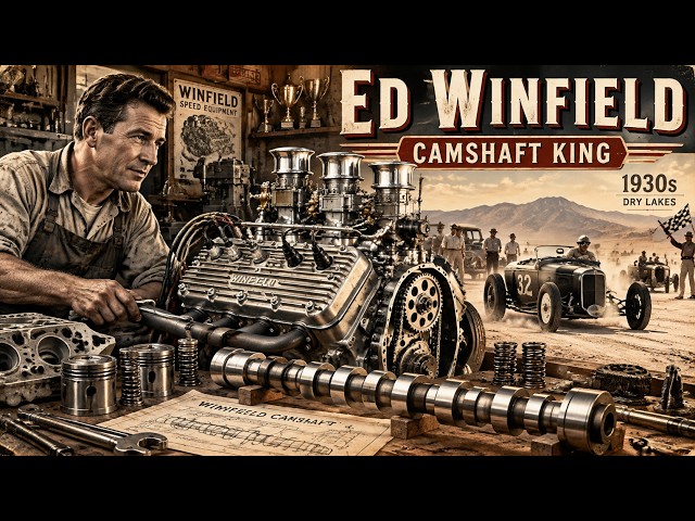 Ed Winfield's Camshaft Designs Built California Hot Rod Culture — He Never Got Rich From Any of It