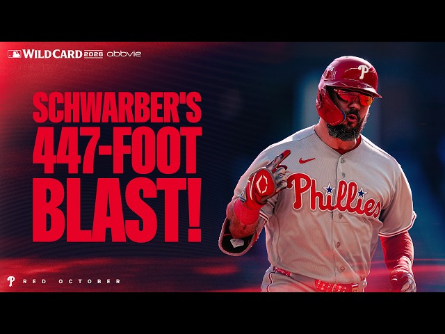 Kyle Schwarber Sends One 447 FEET Against the Atlanta Braves | Full At-Bat