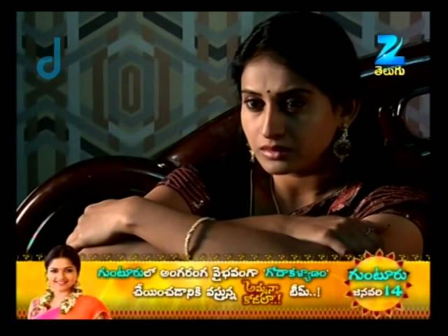 Rama Seetha - Indian Telugu Tv Serial - Best Scene - 119 - Vasudev Rao, Preethi - Zee Telugu