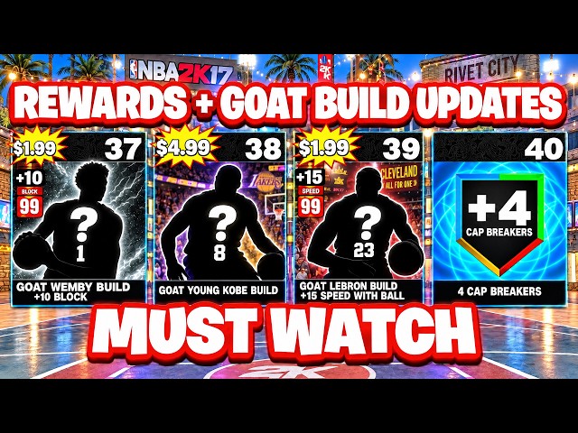 SEASON 2 BUFFED TALL & SMALL GUARDS! ALL SEASON 2 NBA2K27 REWARDS | community is mad!