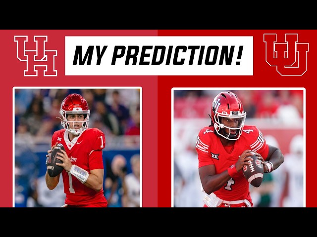 Houston vs Utah | 2026 College Football Prediction!