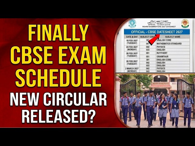 Class 10 & 12 CBSE 2027: Is the Date Sheet Out? Latest Official Update