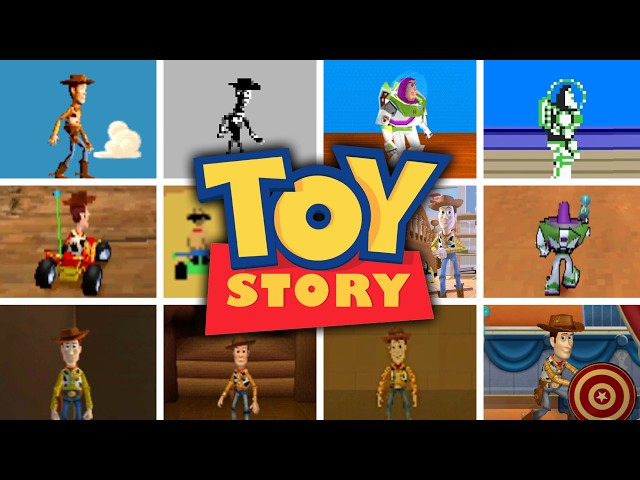 Comparing Every Version of Every Toy Story Game