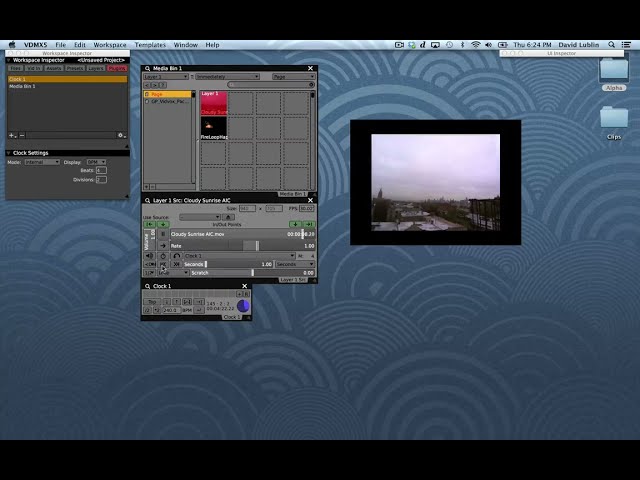 Introduction to movie playback in VDMX