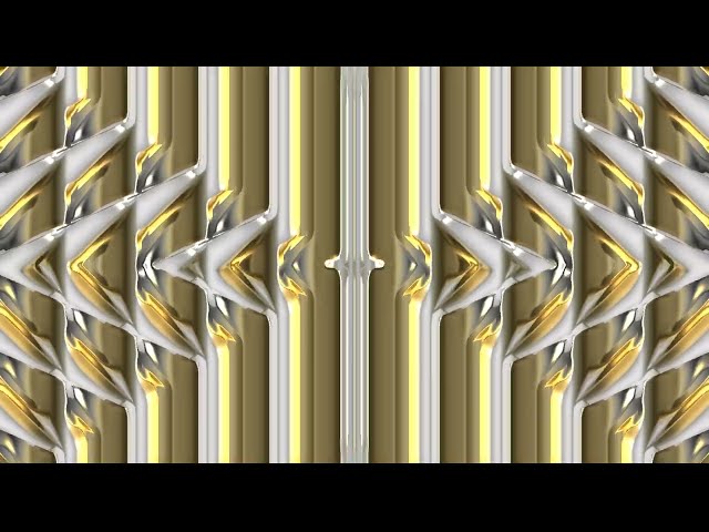 4K White Gold Direction Motion Graphic - VJ Loop - Background Video