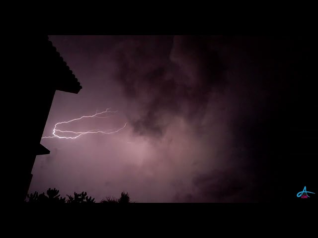 Rain with Thunder Sound Effect 2 | No Copyright | ACUBE ASMR