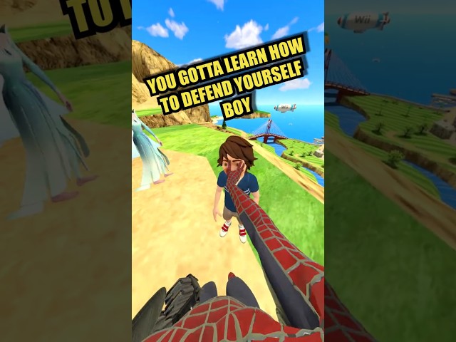 Spider-Man VR IS A HERO RIGHT #vr #virtualreality #spiderman #gaming #benbu