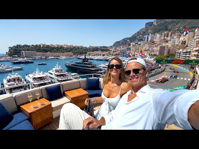 WATCHING F1 FROM SUPER YACHTS IN MONACO! | VLOG 1136
