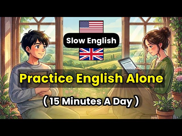 How to Practice English Alone Every Day (15 Minutes to Fluency!)
