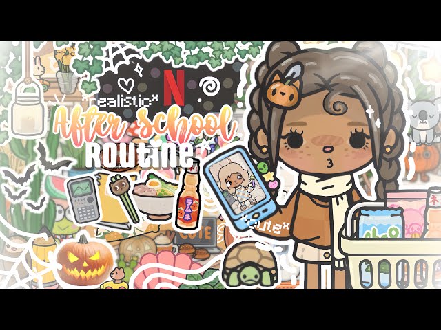 AFTER school *ROUTINE*✏️🪷💤| *VOICED* 🎙️| Toca Boca World Roleplay 🦄🫶🐣