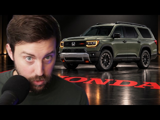 I'm stunned Honda is doing THIS to the Pilot...