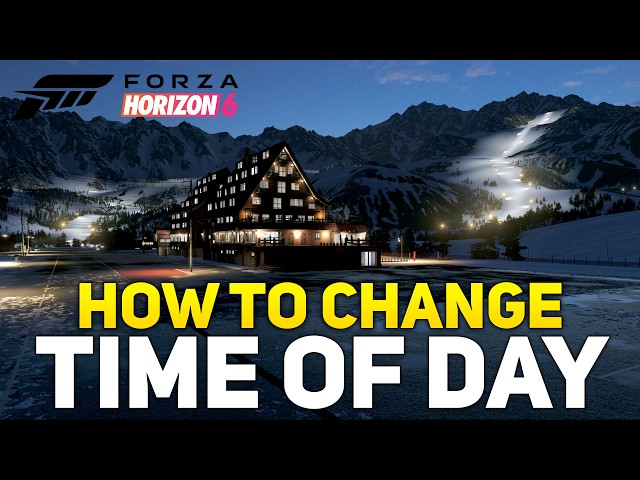 Forza Horizon 6 - How To Change Weather & Time (Full Guide)