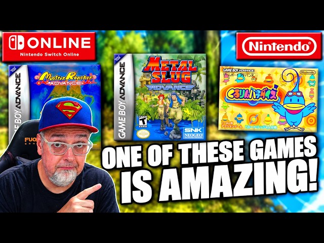 Nintendo Switch Online Just Added 3 GBA Games… ONE IS AMAZING!