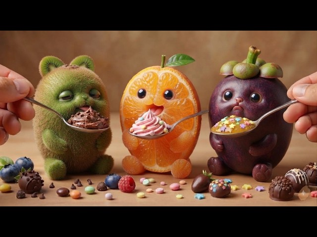 Ultimate Ai Fruit Babies Eating Fruit ASMR Food Mukbang Live