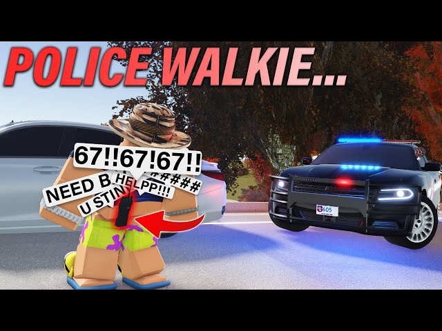 POLICE RP BUT WITH NEW VOICECHAT WALKIE TALKIES... (BEST AND WORST RP OF ALL TIME)