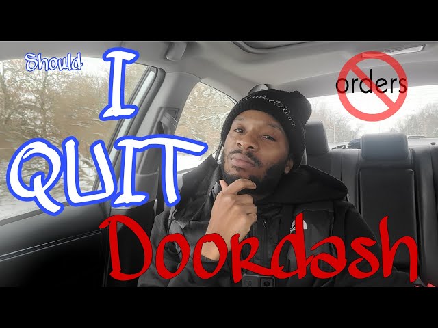Dear Doordash, I QUIT!!🤔 My Orders literally just STOPPED!  DoorDash Ride Along, Tips and Tricks