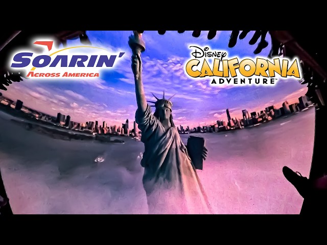 Soarin' Across America On Ride 4K POV Disney California Adventure 2026 08 17