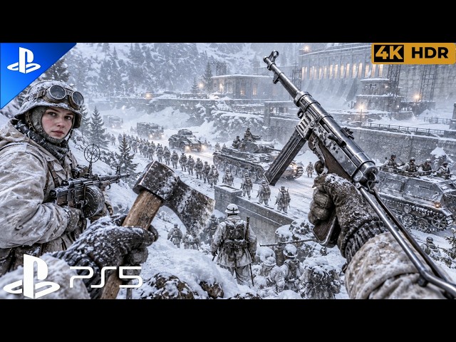 (PS5) IMMERSIVE WW2 BATTLE PART 2 | REALISTIC ULTRA GRAPHIC GAMEPLAY [4K60FPS HDR] Battlefield V