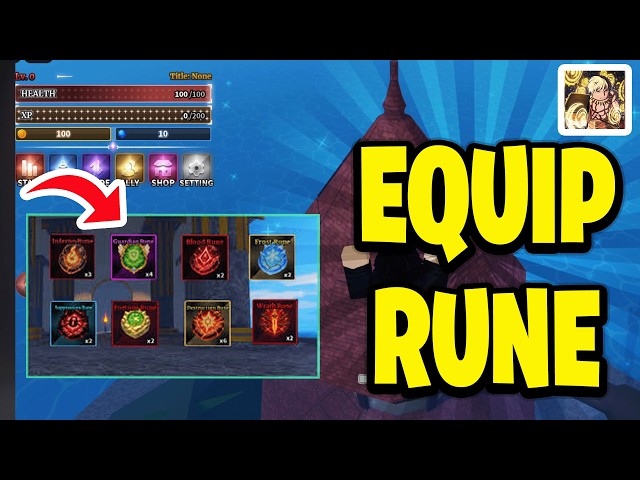 How To Equip Rune In Sailor Piece
