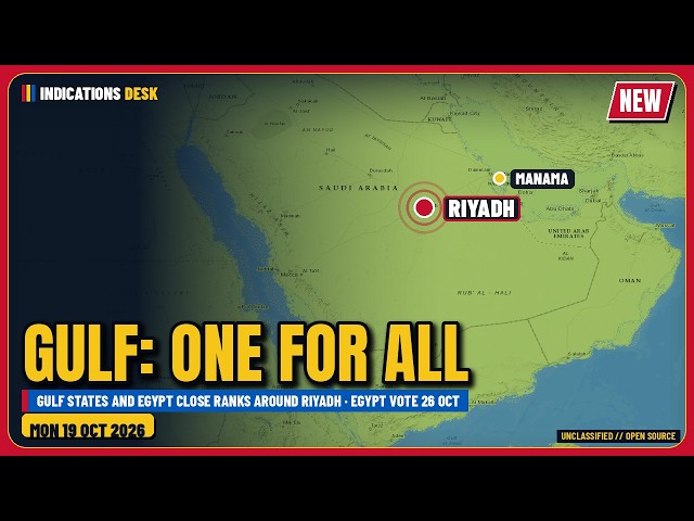 Gulf States Close Ranks Around Riyadh as Hormuz Standoff Hardens | 19 Oct 2026