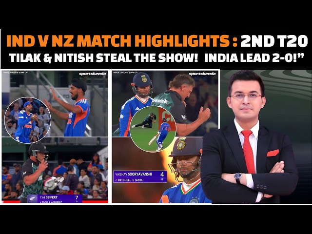 India vs New Zealand second T20 match complete highlights 2026 today.
