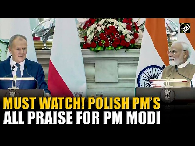 "Proud that I can call PM Modi my friend...": Must Watch! Poland PM Tusk’ all praise for PM Modi
