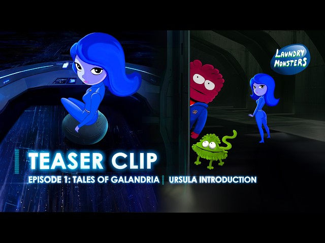 Ursula’s Night Shift | Laundry Monsters | Episode 1 Sci-Fi Animation Clip