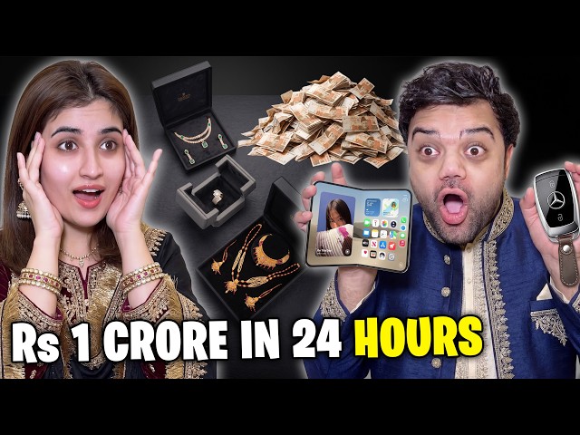 Spending Rs 1 Crore In 24 Hours 🔥