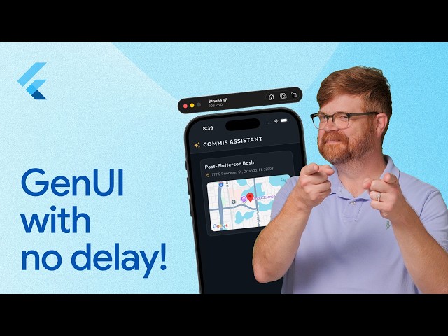 Instant GenUI with async A2UI