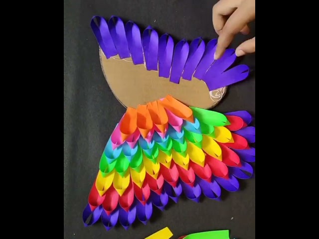 How to make butterfly with paper card board|#easybutterfly.