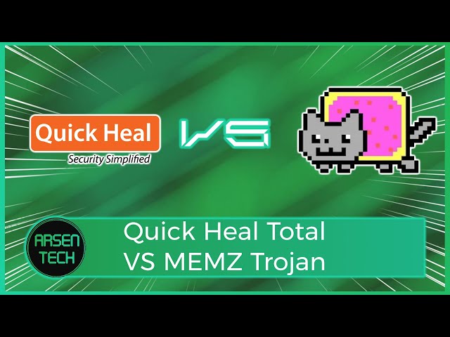 Quick Heal Total Security VS The MEMZ Trojan | Antivirus Test