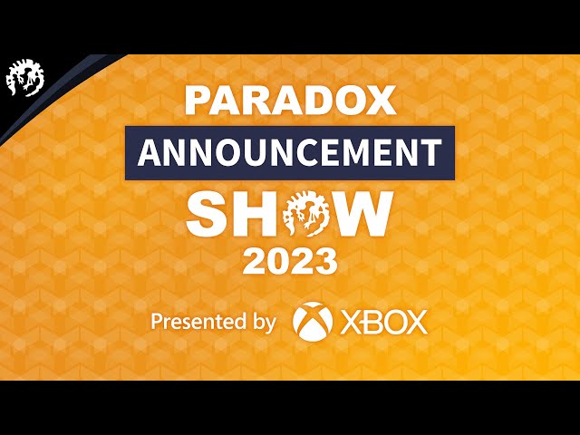 Paradox Announcement Show 2023