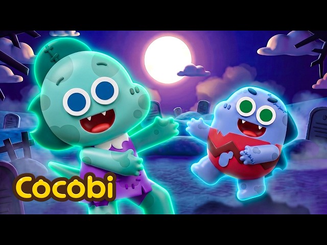 Zombies Are Chasing Me!😱 + More Fun Songs for Kids | Cocobi