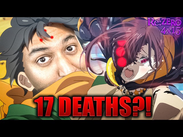 SUBARU'S WORST DEATH LOOP YET?! | Novel Reader Reacts to Re:Zero Season 4 Episode 15