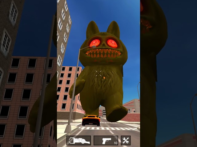 I WAS DRIVING A LAMBORGINI WHEN I WAS BLOCKED BY LABUBU TITAN #gmod