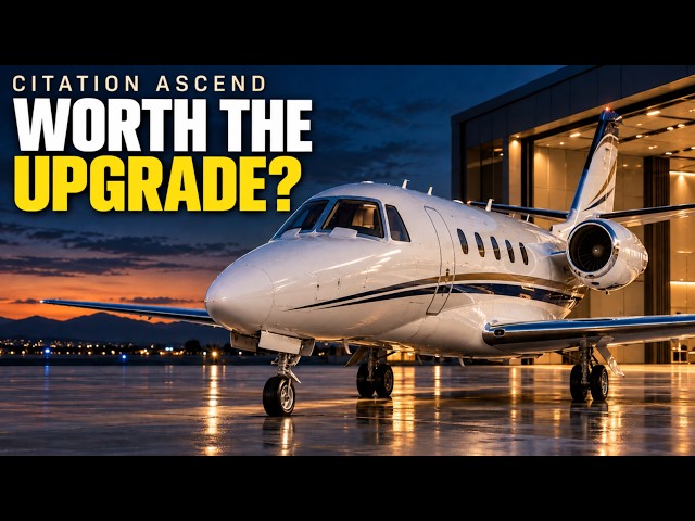 Inside the Cessna Citation Ascend: Is It Worth the Upgrade?