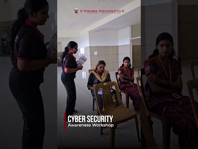 Cyber Security Awareness Workshop | Stay Alert, Stay Safe! 🔐🌐 | Vishwa Vidyapeeth
