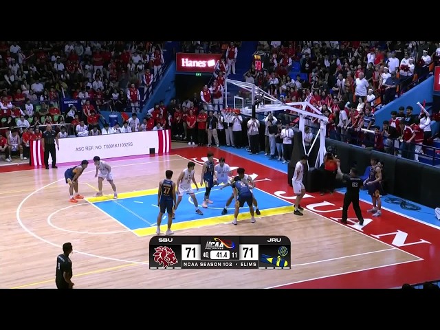 SAN BEDA SURVIVES JRU IN A THRILLING ENDGAME 🔥 | NCAA Season 102 Men's Basketball