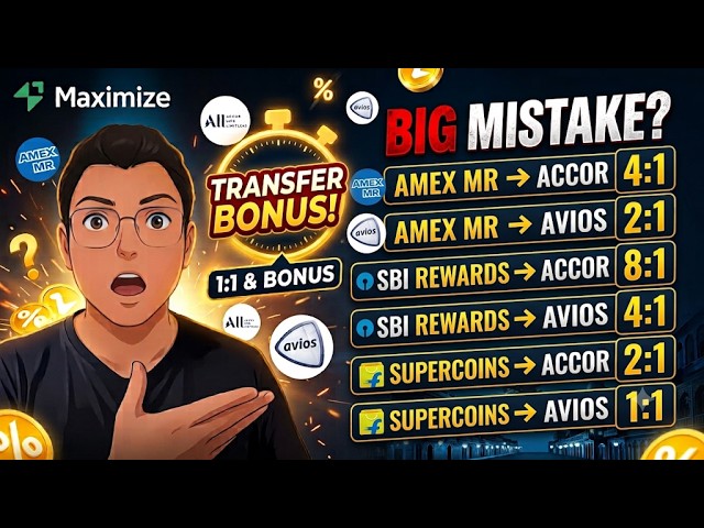 Transfer Bonus Announcement - Get extra value and miles