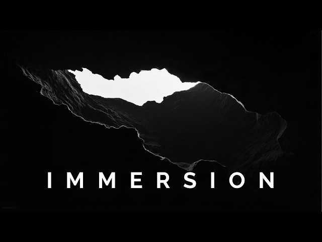 IMMERSION — Minimal Techno for Deep Work & Night Focus