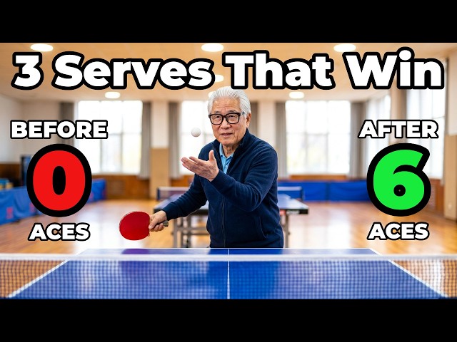 Best Serves for Seniors, Part 2 Fastest, Backhand and Pendulum