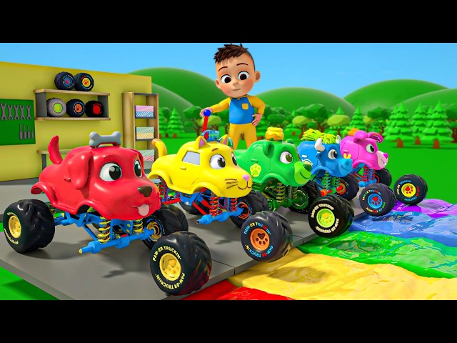 Learn Indonesian - Sing songs in Indonesian and learn colors - Nursery Rhymes