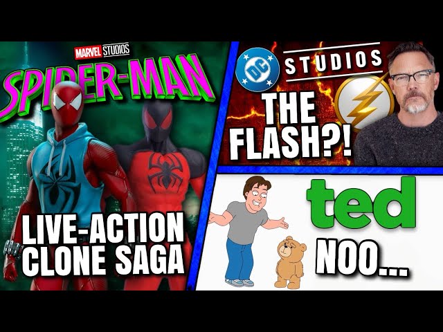 Spider-Man Clone Saga, Matthew Lillard The Flash?, Ted Series First Look & MORE!!